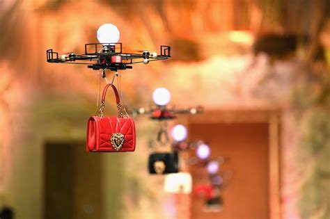 intel drone dolce gabbana|Dolce & Gabbana drones fly the catwalk at Milan .